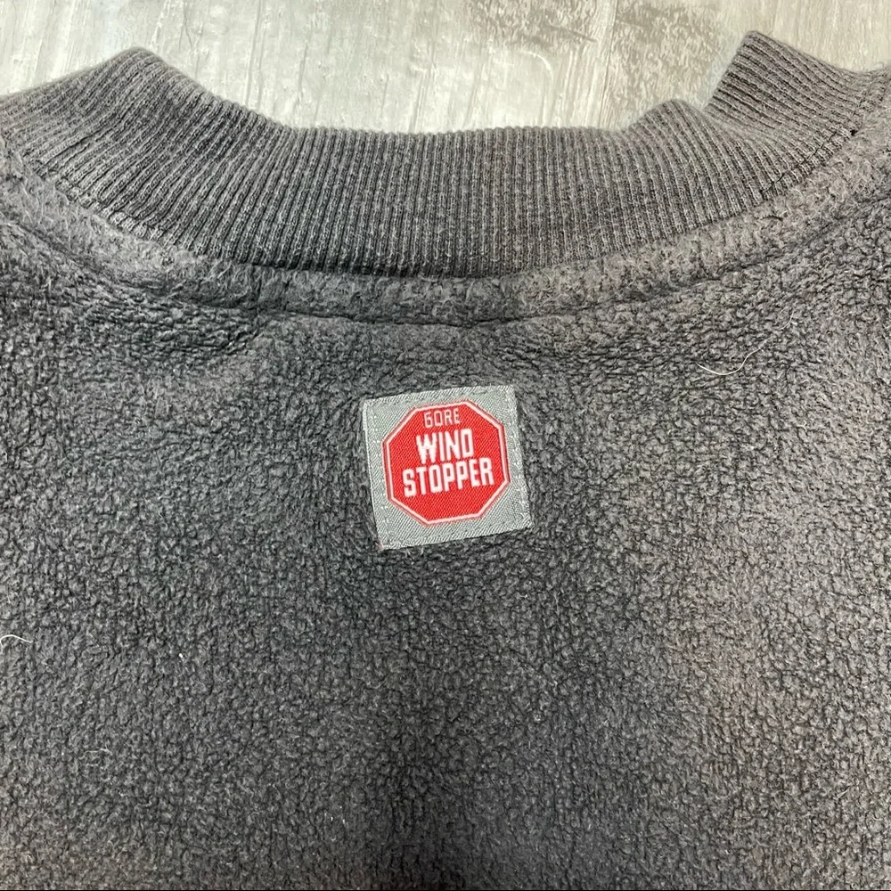 Vintage Fleece Gore Wind Stopper Pullover Sweatshirt Size Small - Picture 7 of 9